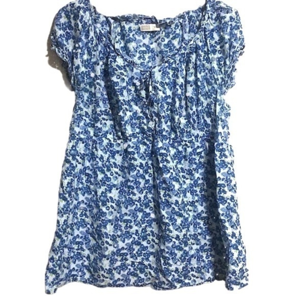 Old Navy Maternity | Floral Cap Sleeve Top